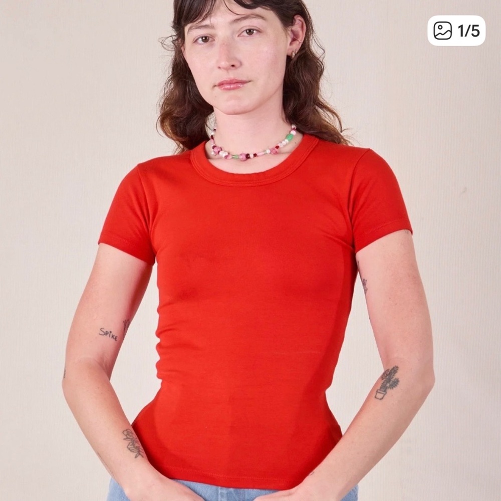 NWOT Big Bud Press Red Tee